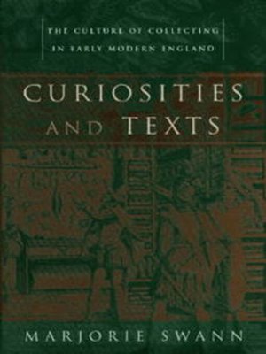 cover image of Curiosities and Texts